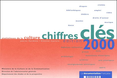 Statistiques de la culture.: Chiffres clés 2000 book