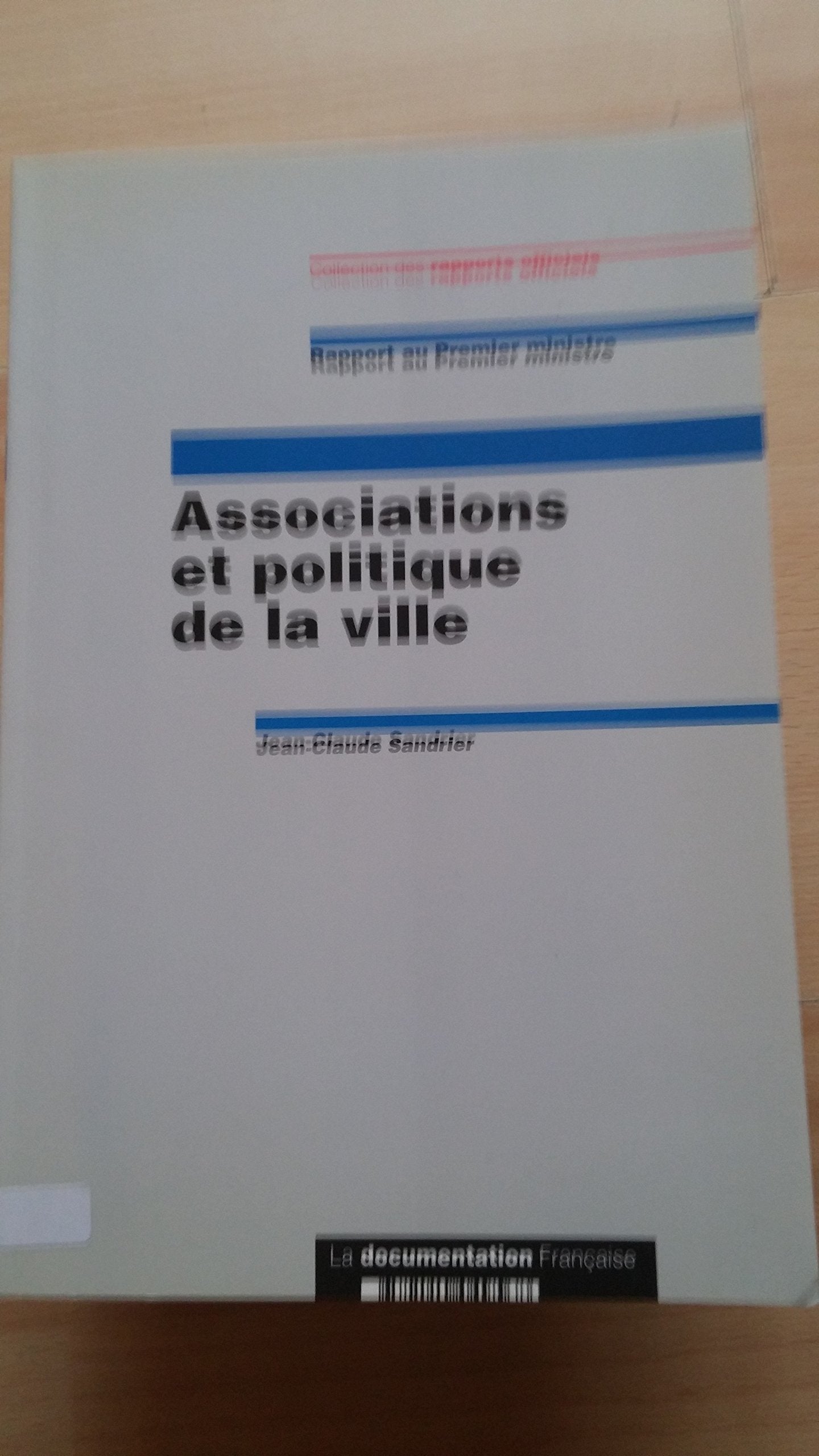 Associations Et Politique De La Ville book