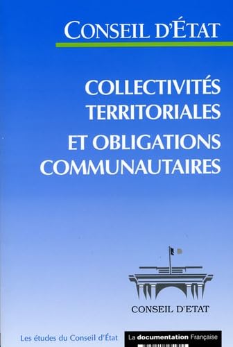 Collectivités territoriales et obligations communautaires book