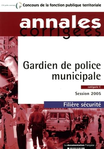 Gardien de police municipale book