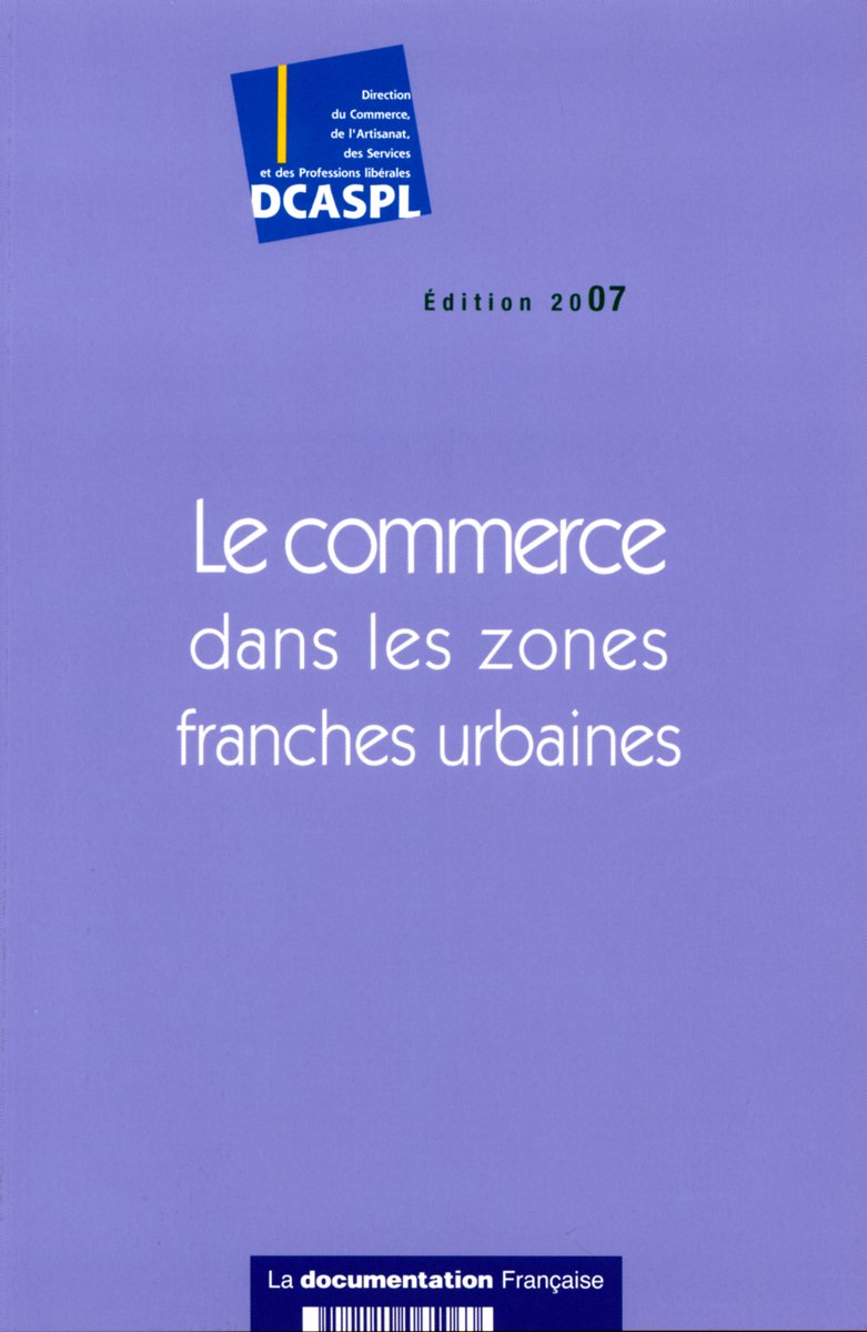 Le commerce dans les zones franches urbaines book
