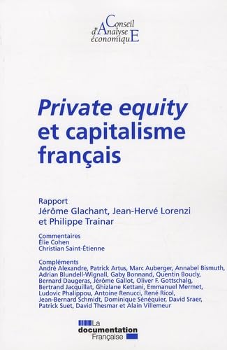 Private equity et capitalisme fraçcais book