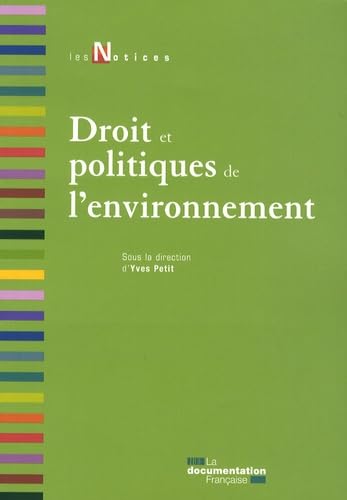 Droit et politiques de l'environnement Law