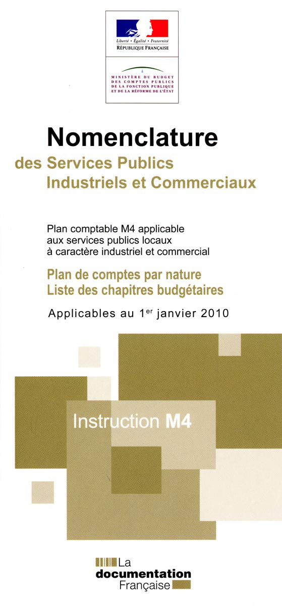 Nomenclature m4 - Services publics industriels et commerciaux book