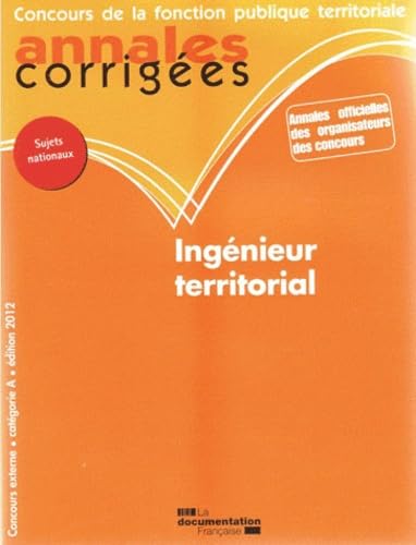Annales corrigées n 30 ingénieur territorial book