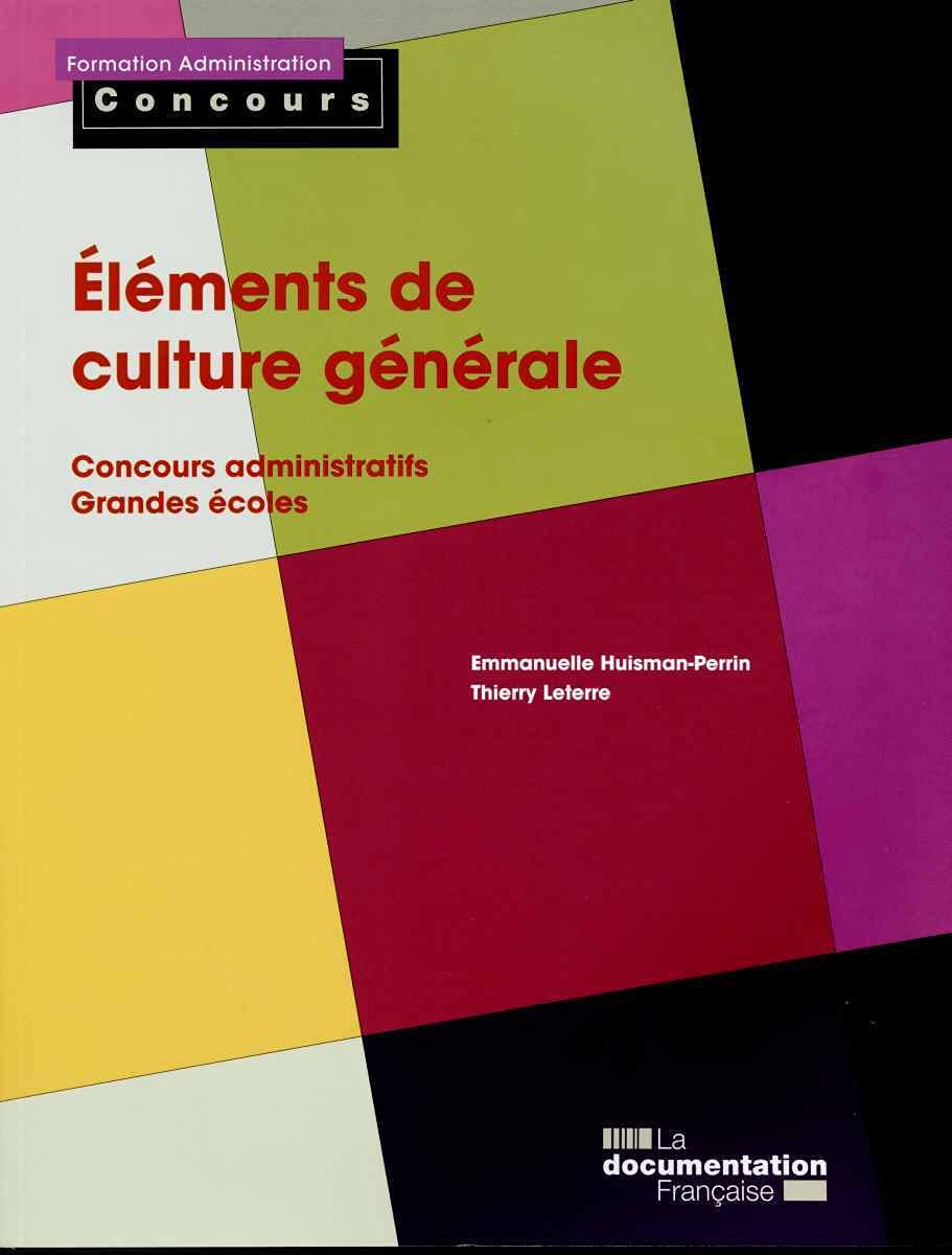 Eléments de culture générale - Concours administratifs grandes écoles Business, Finance & Career