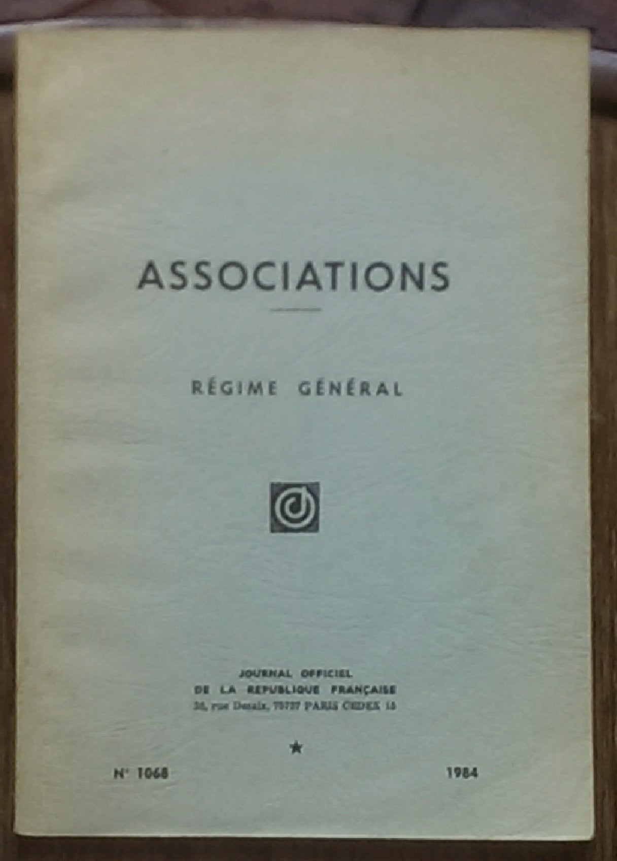 Associations : Régime général (Journal officiel de la République française) book
