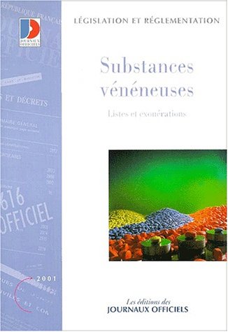 Substances veneneuses destinees a la medecine humaine et veterinaire Books