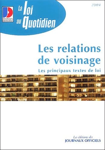 Les relations de voisinage Books