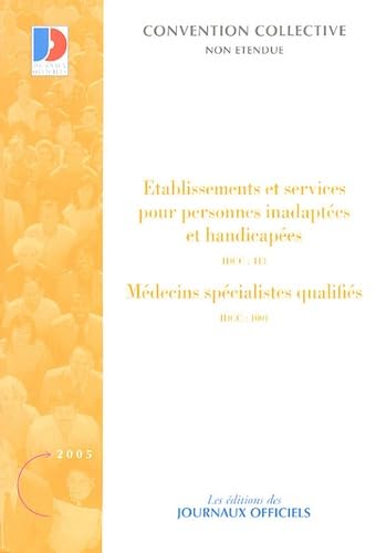 Etablissements et services pour personnes inadaptées et handicapées, Médecins spécialisés qualifiés Books