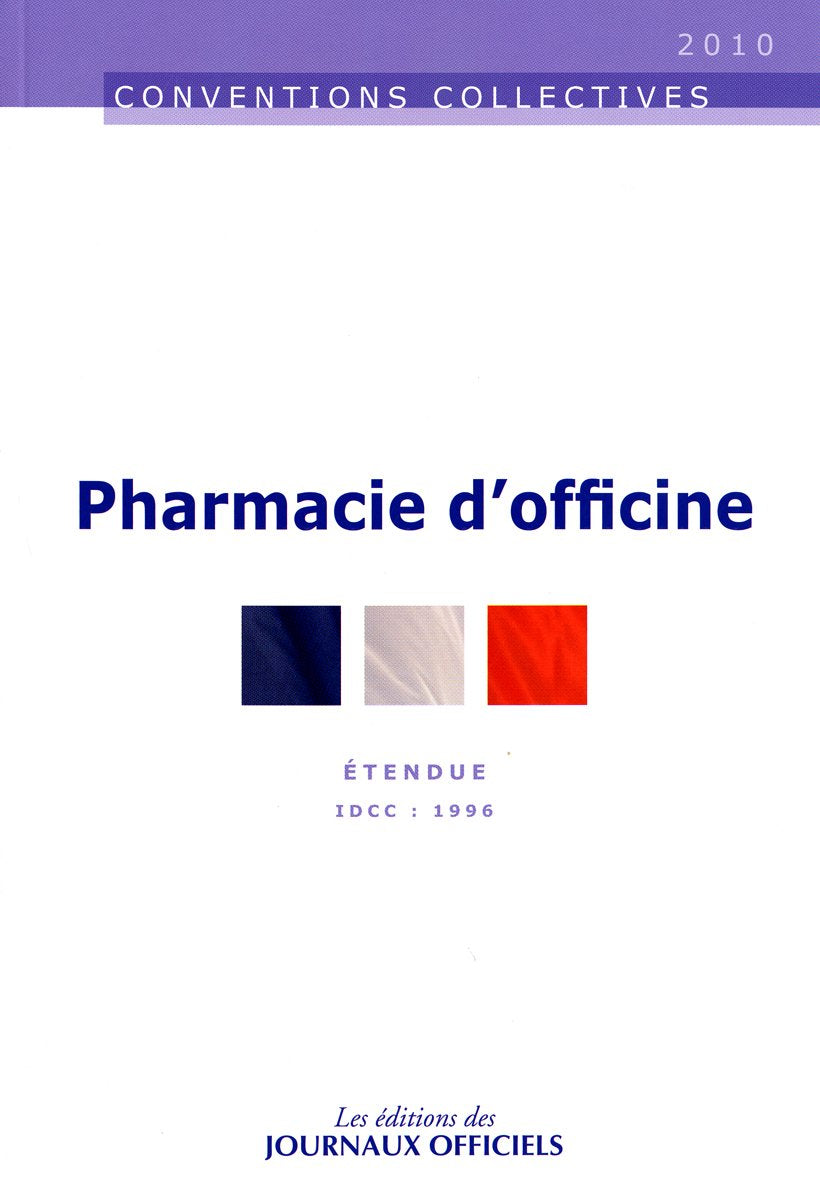 Pharmacie d'officine book