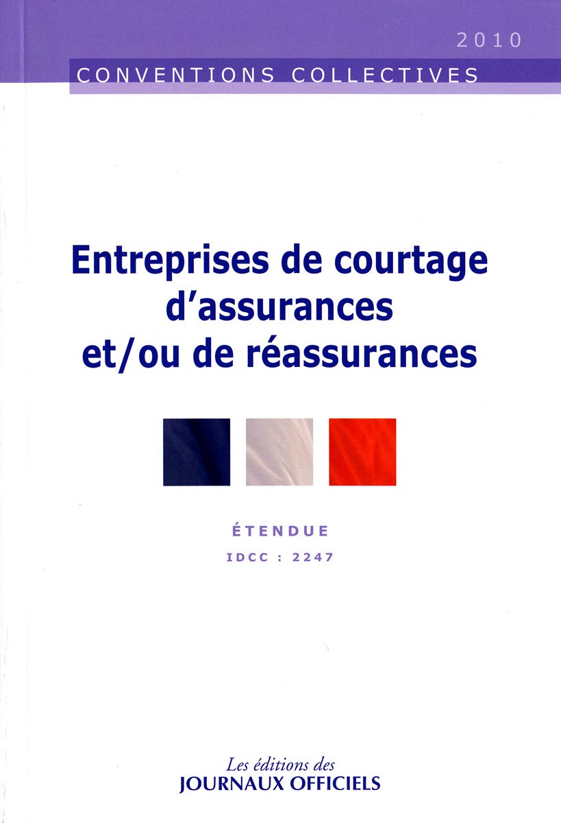 Entreprises de courtage d'assurances et/ou de réassurances n 3110 2011 book