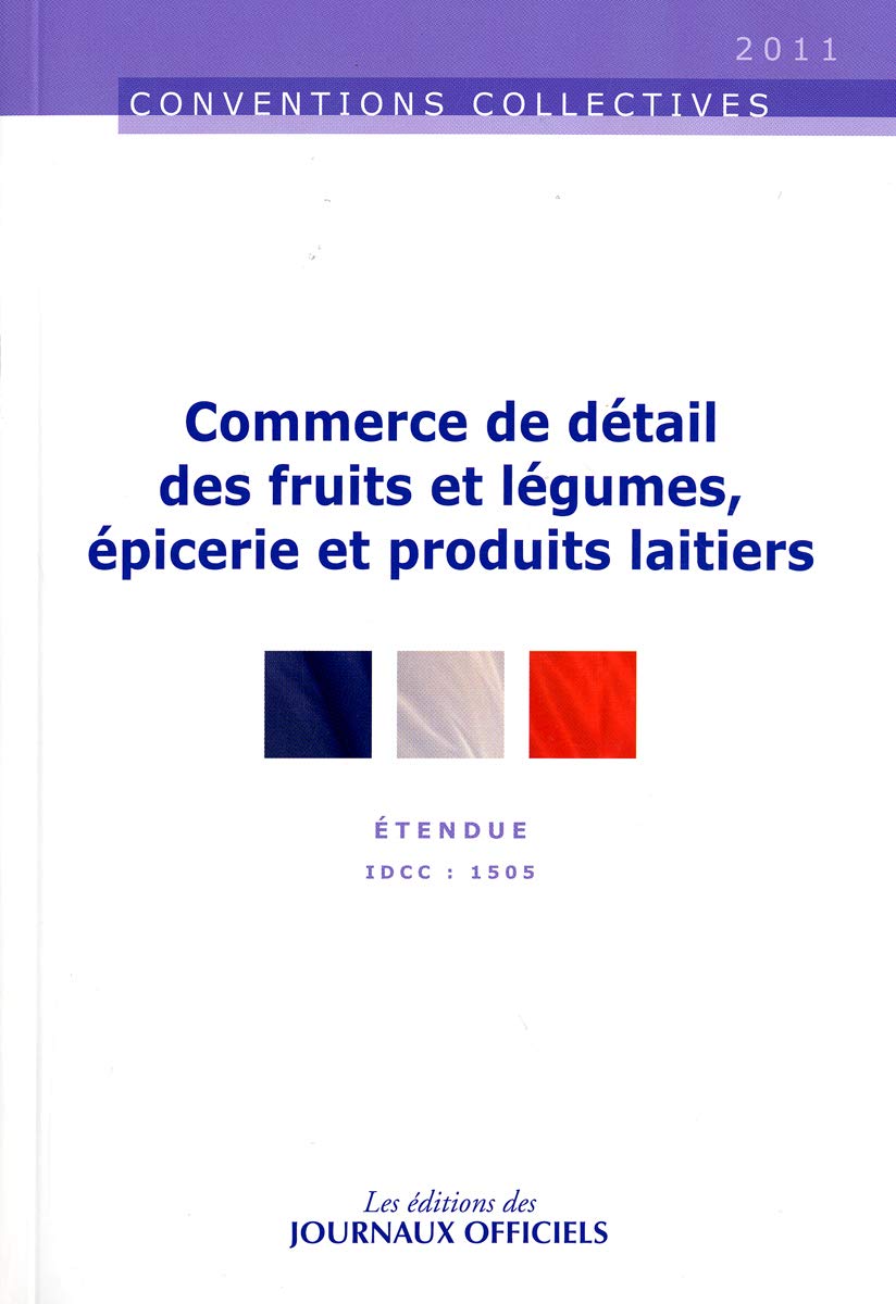 Commerce de détail des fruits et légumes, épicerie et produits laitiers book