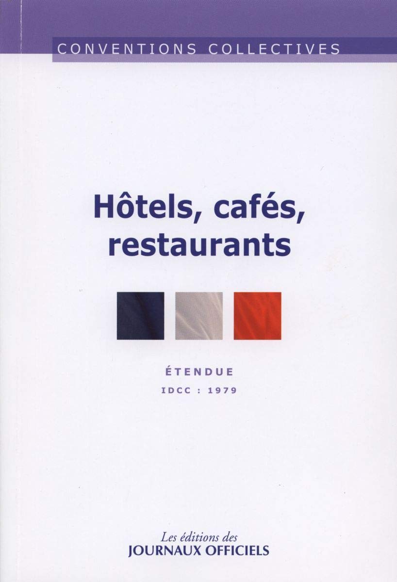 Hôtels, cafés, restaurants Brochure 3292/IDCC:1979 book