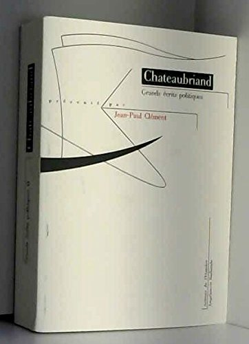 Grands écrits politiques Books