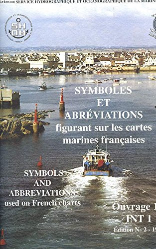 SYMBOLES ET ABREVIATION FIGURANT SUR LES CARTES MARINES FRANCAISES book