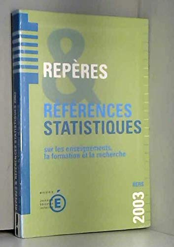 Repères et références statistiques sur les enseignements, la formation et la recherche book