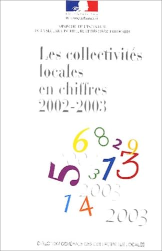 Les collectivités locales en chiffres 2002-2003 book