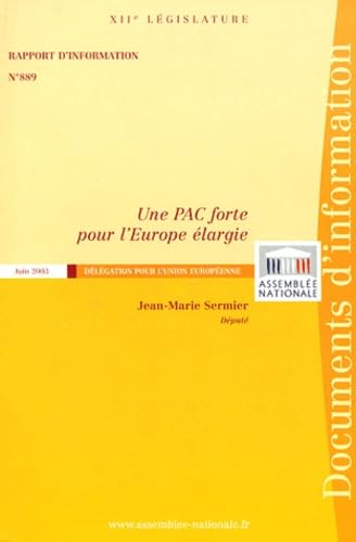 Une PAC forte pour l'Europe élargie book