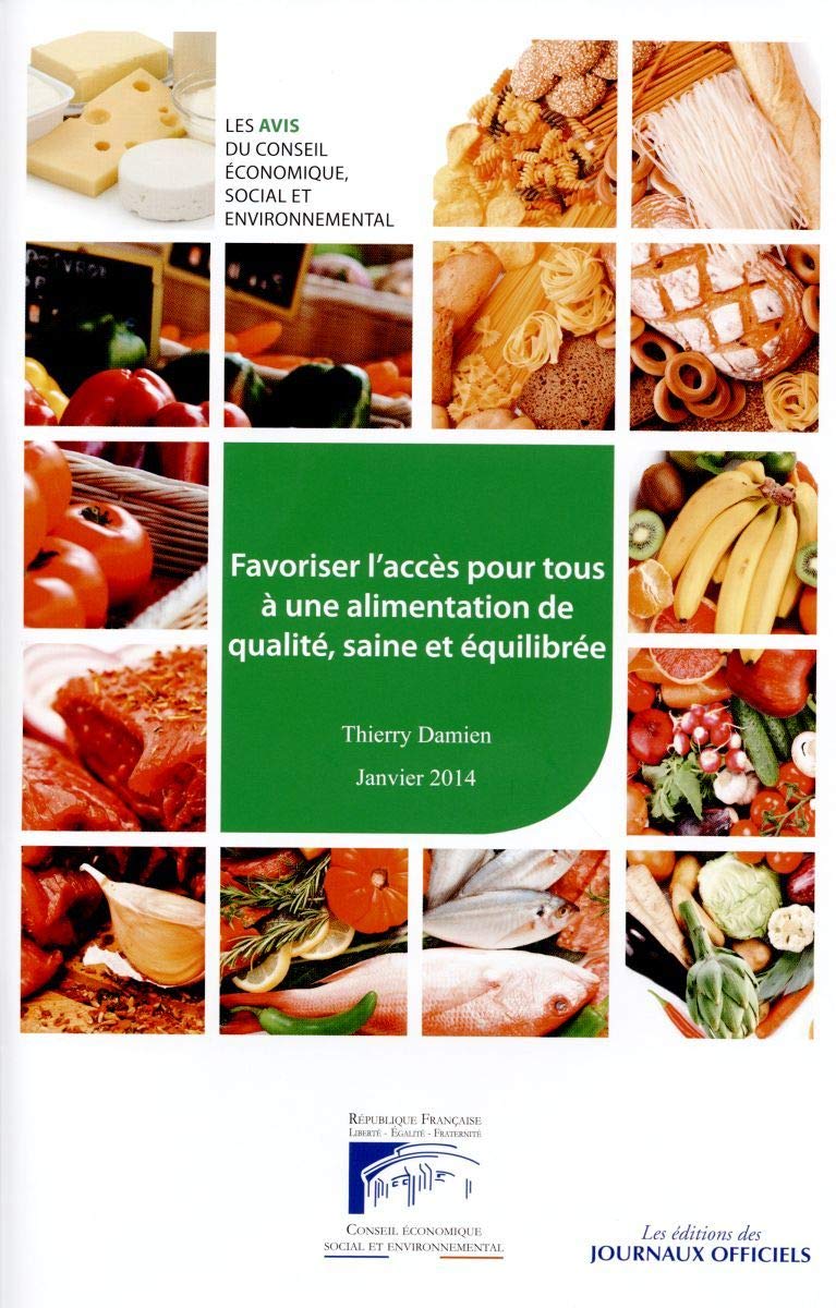 Favoriser l'accès pour tous à une alimentation de qualité, saine et équilibrée book