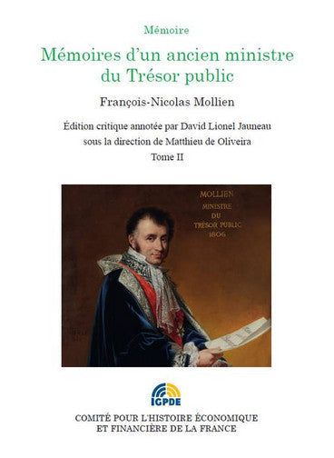 Mémoires d'un ancien ministre du Trésor public. Vol. 2 Business, Finance & Career