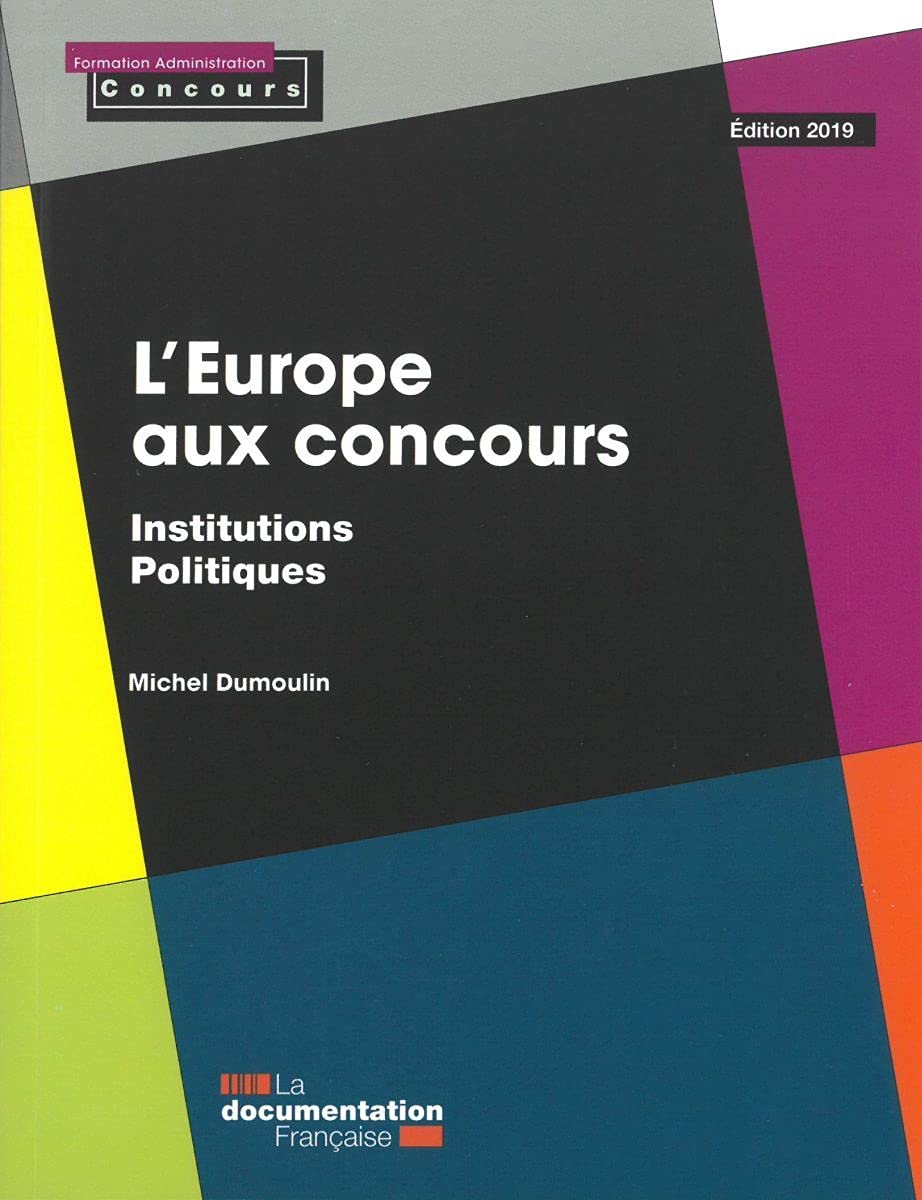 L'Europe aux concours - Institutions politiques: ed 2019 book