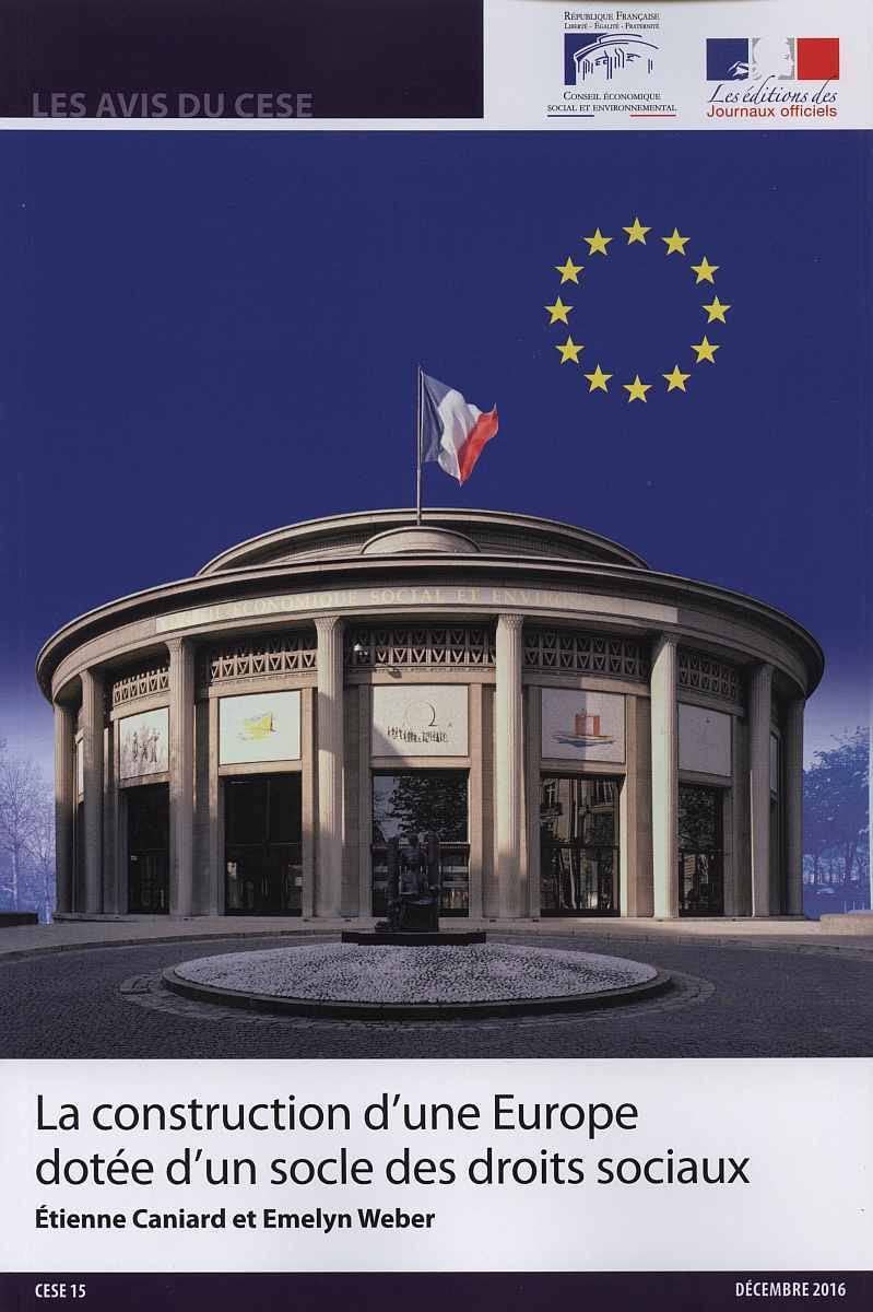 La construction d'une Europe dotée d'un socle des droits sociaux book