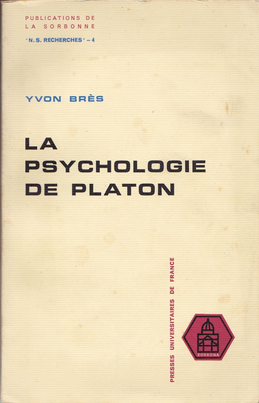 La Psychologie de Platon book