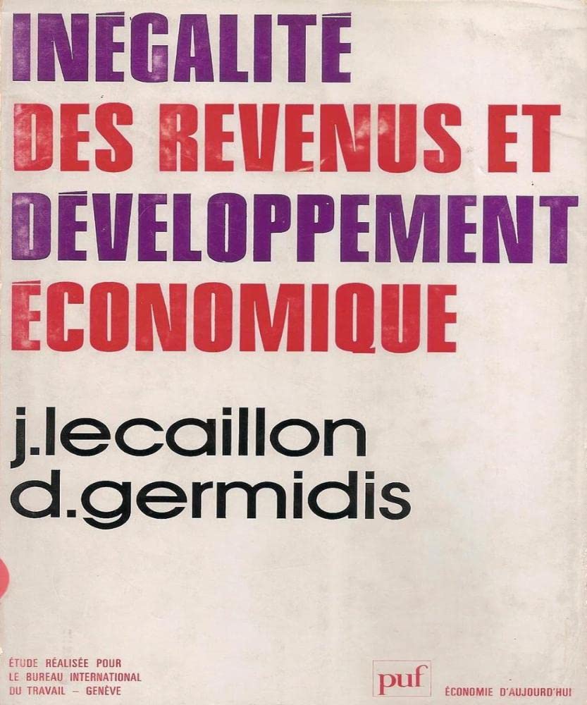 Inégalité des revenus et développement économique : Cameroun, Côte-d'Ivoire, Madagascar, Sénégal Books
