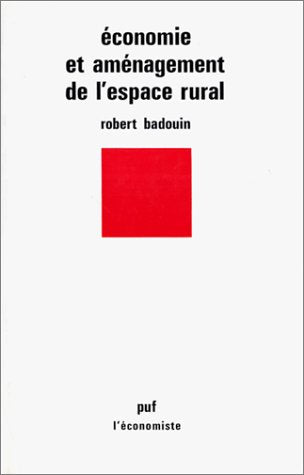 Economie et aménagement de l'espace rural book