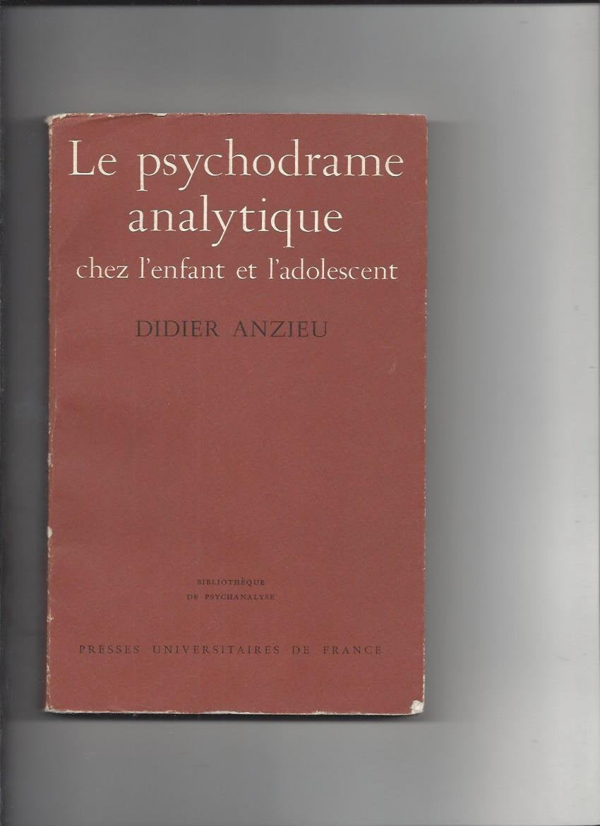 Le Psychodrame analytique chez l'enfant et l'adolescent book