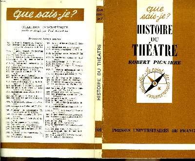 Product Image: Histoire du théâtre