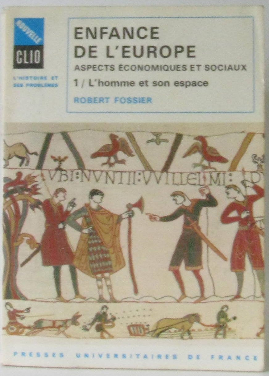 Enfance de l'europe t.1 homme espace Books