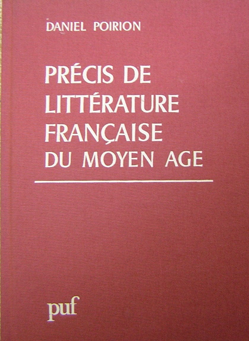 Précis de littérature française du Moyen Age book