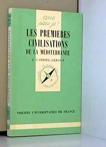 Les Premières civilisations de la Méditerranée book