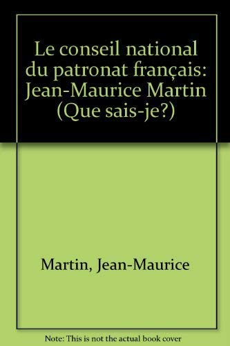Le Conseil national du patronat français book