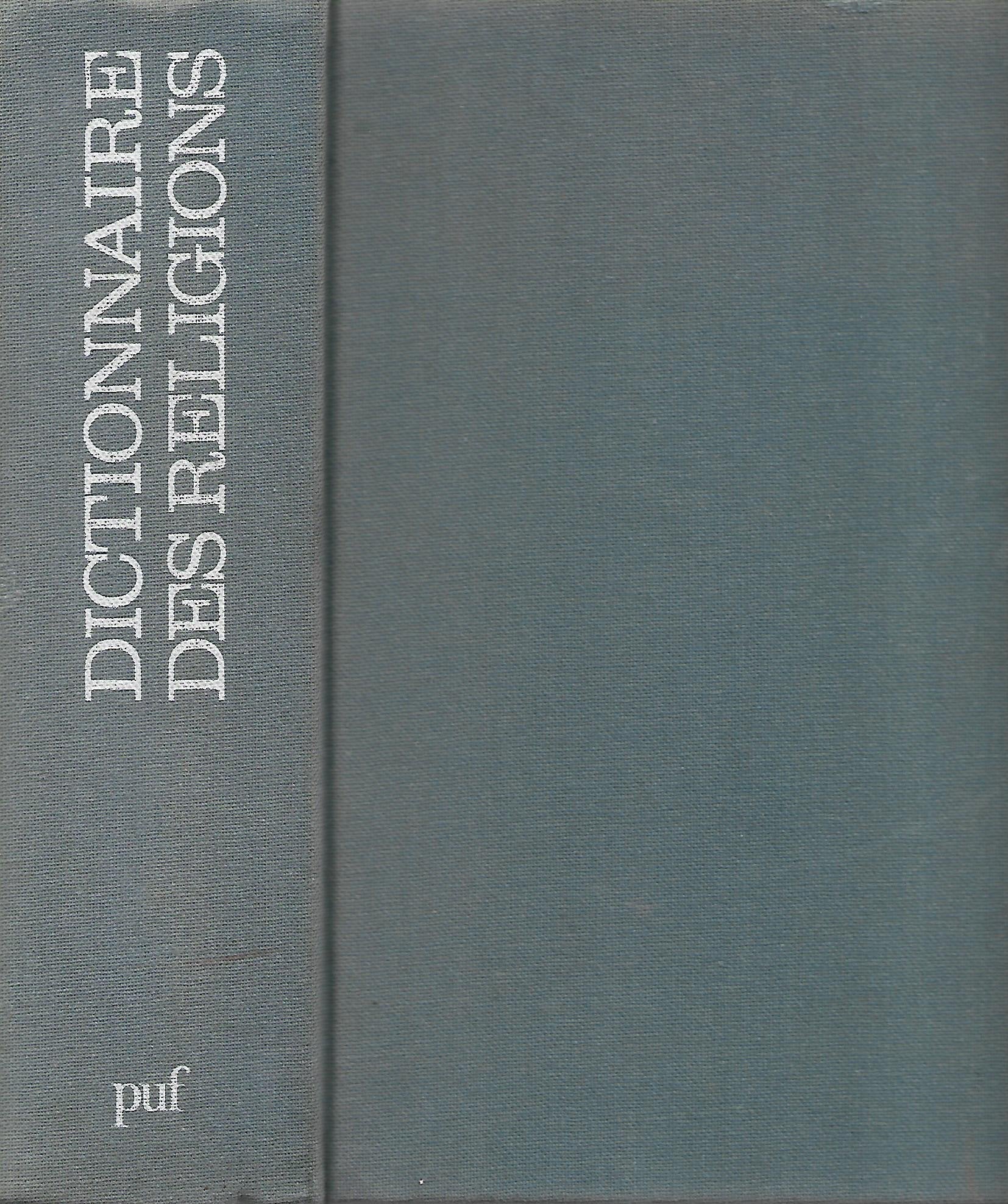 Dictionnaire des religions 2vol. - ancienne edition book