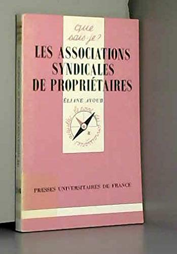 Les Associations syndicales de propriétaires book