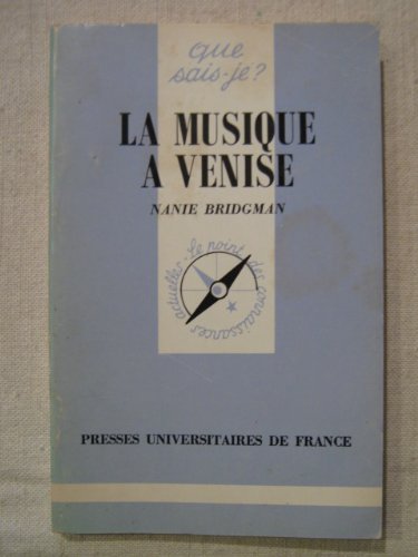 La Musique à Venise Arts & Music