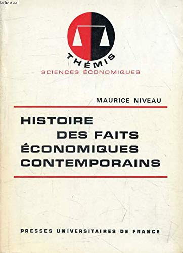 Histoire faits economiques contemp book