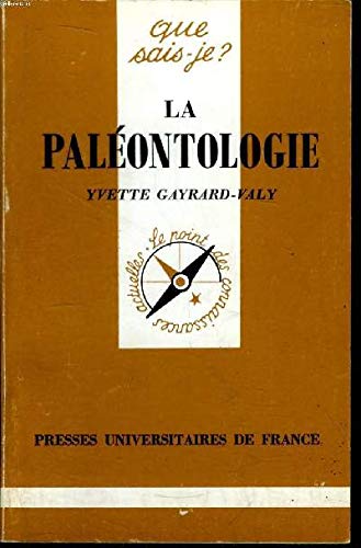 La Paléontologie Books