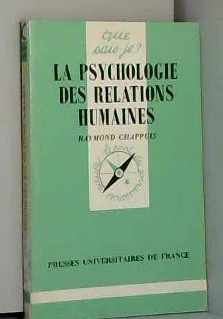 La Psychologie des relations humaines book
