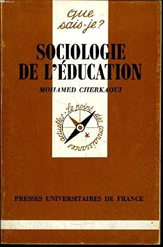 Sociologie de l'éducation Social Sciences