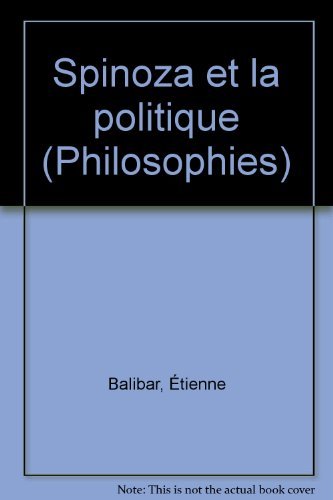 Spinoza et la politique n.8 Philosophy