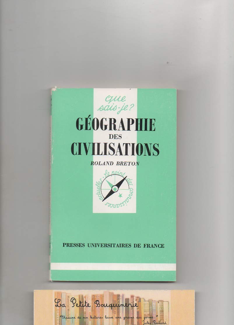 Géographie des civilisations book