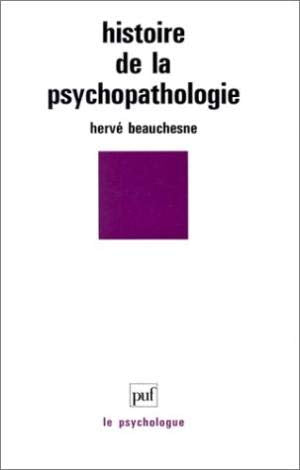 Histoire de la psychopathologie book