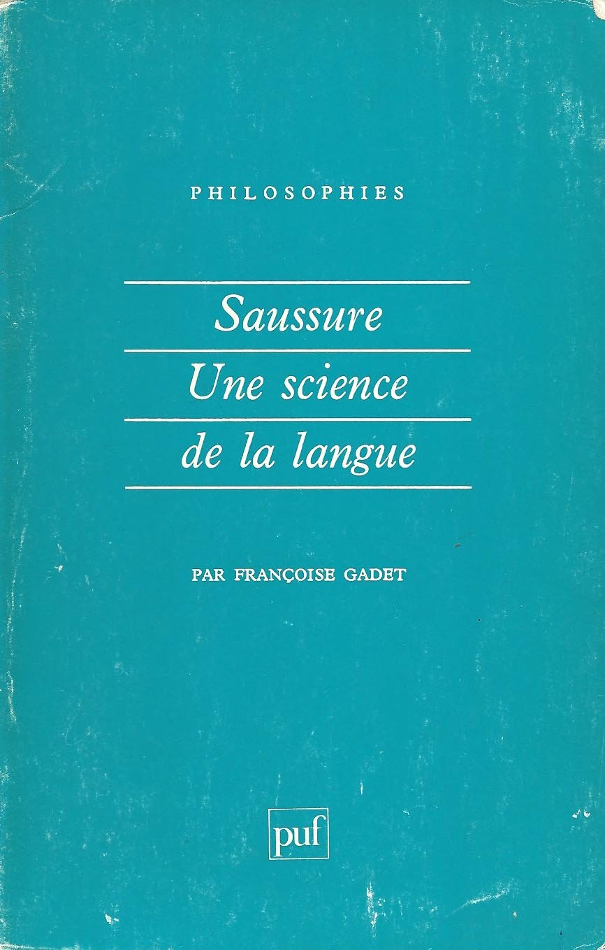 Saussure une science de langue n.11 Philosophy