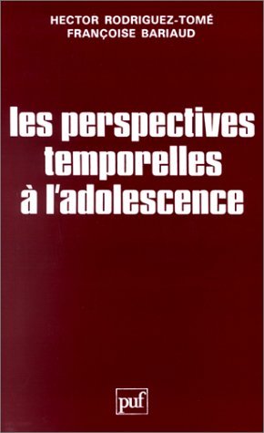 Les Perspectives temporelles à l'adolescence book