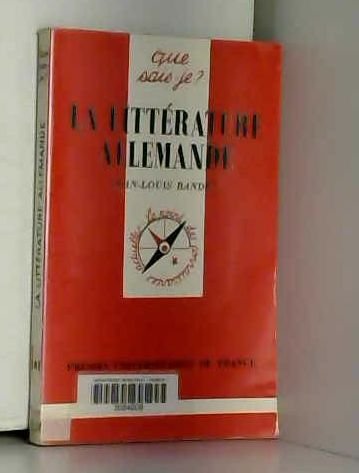 Litterature allemande (La) Books
