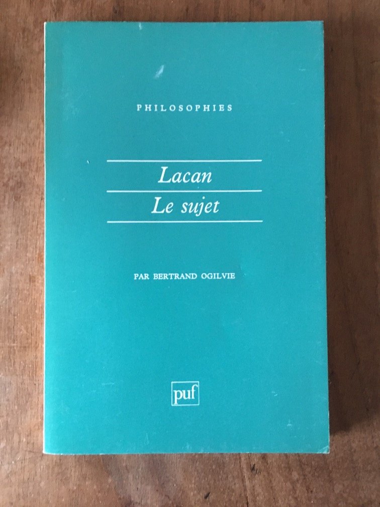 Lacan, la formation du concept de sujet, 1932-1949 Books